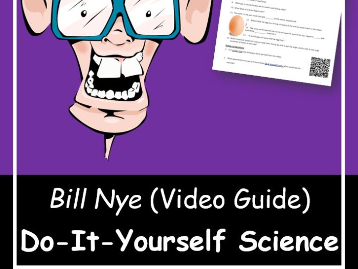 Bill nye do it yourself science worksheet