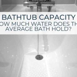 Features bathtub volume