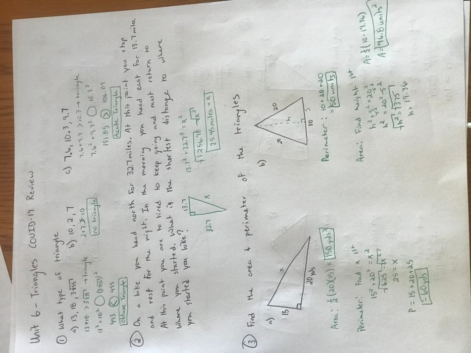 Unit 1 geometry basics test