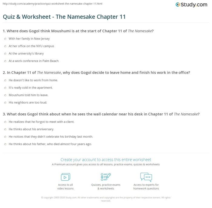 The namesake questions and answers pdf