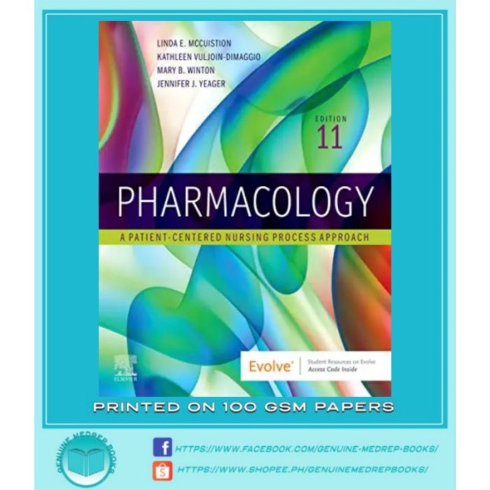 Pharmacology a patient-centered nursing process approach 11th edition